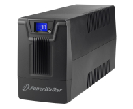 POWERWALKER UPS LINE-INTERACTIVE 600VA SCL 2XSCHUKO 230V, RJ11/ 45 IN/OUT, USB, LCD VI 600 SCL - 543830 - zdjęcie 1